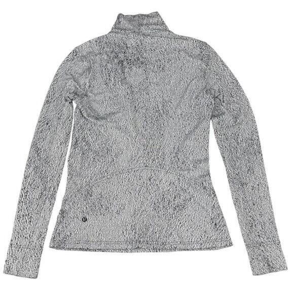 Lululemon Ready To Rulu Turtleneck In Running Luon Spray Jacquard Size 4 - Picture 4 of 8